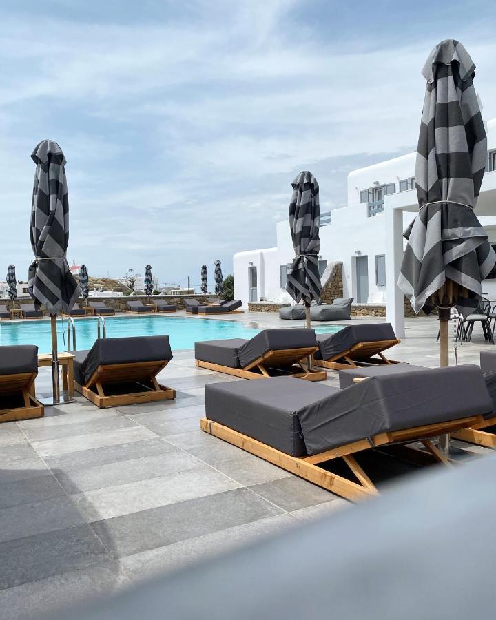 Anna-Maria Mykonos Hotel Гластрос Экстерьер фото
