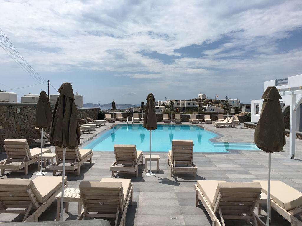 Anna-Maria Mykonos Hotel Гластрос Экстерьер фото