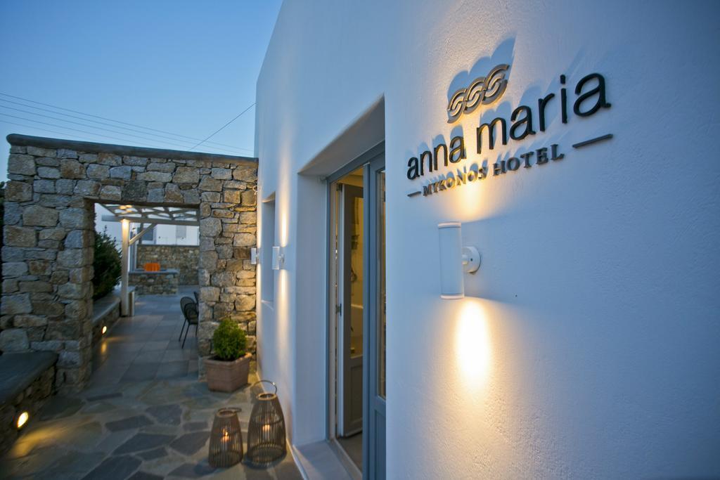 Anna-Maria Mykonos Hotel Гластрос Экстерьер фото