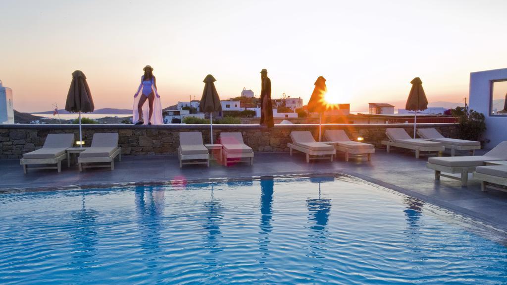 Anna-Maria Mykonos Hotel Гластрос Экстерьер фото